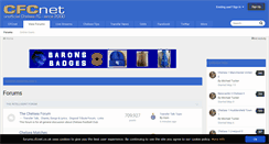 Desktop Screenshot of forums.cfcnet.co.uk